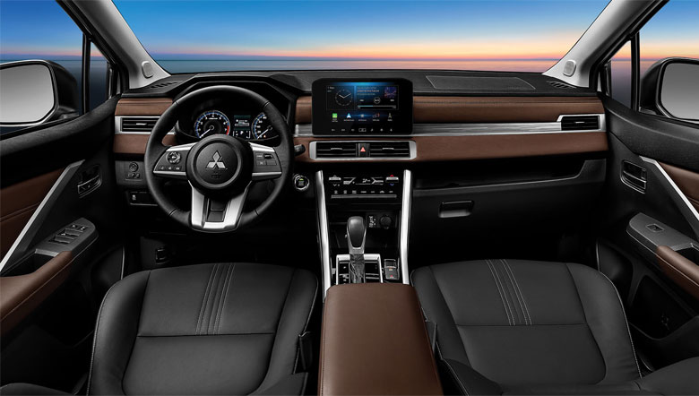 Bảng taplo của Mitsubishi Xpander được thiết kế rất 
