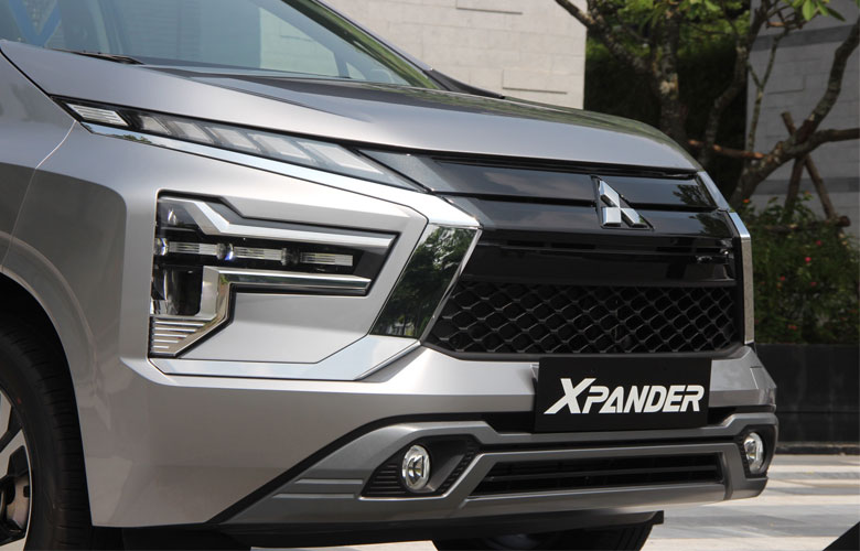 Cận cảnh đầu xe của Xpander thế hệ mới