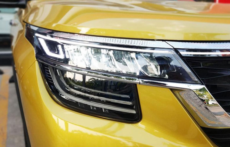Đèn pha dạng LED là trang bị tùy chọn trên KIA Seltos