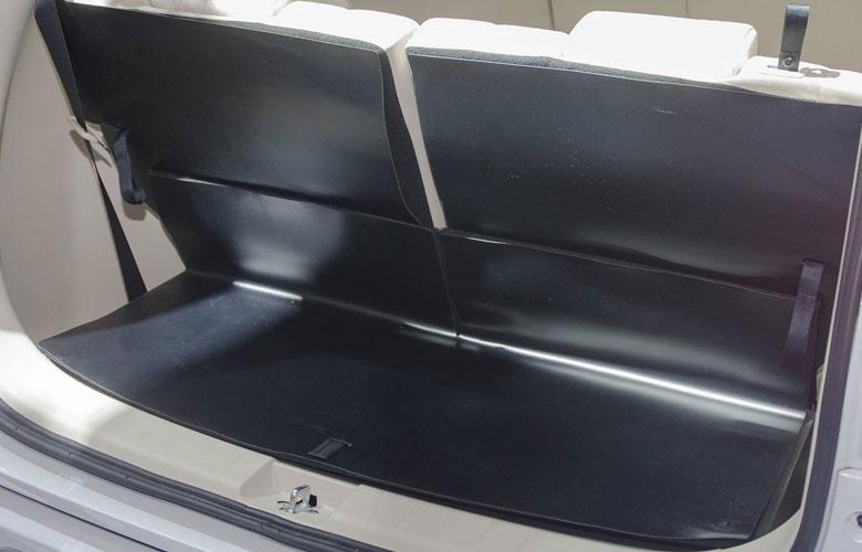 Dung tích của khoang hành lý Mitsubishi Xpander là 1.630 lít khi gập cả hai hàng ghế phía sau lại