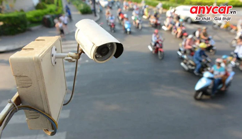 Hỉnh ảnh, video vi phạm được xác định dựa vào hệ thống camera giao thông