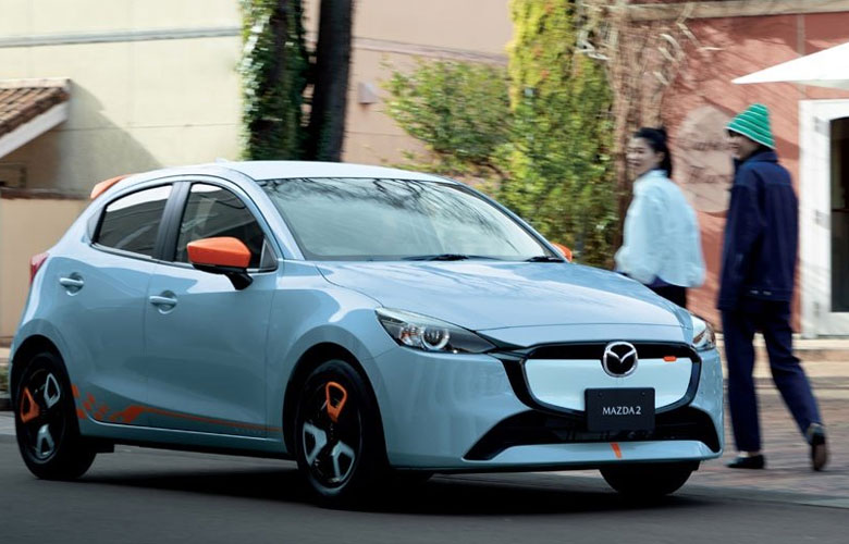Mazda 2 2023 đã bắt đầu lộ diện những hình ảnh mới nhất của mình