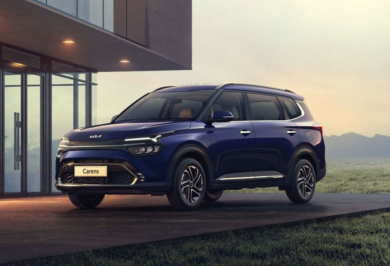 Ngoại hình hoàn toàn mới của ô tô 7 chỗ Kia Carens
